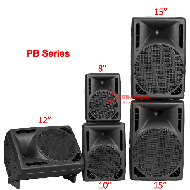 10Portable Passive / Active PA Speaker Box System PB10/PB10A