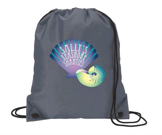 polyester drawstring shopping bags 