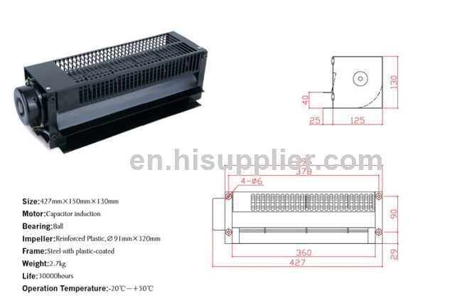 high quality cross flow fans