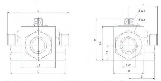 KHB3K-NPT Series High Pressure Ball Valve