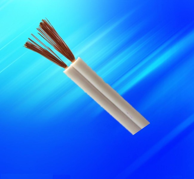 copper conductor PVC insulated PVC sheathed flat wire