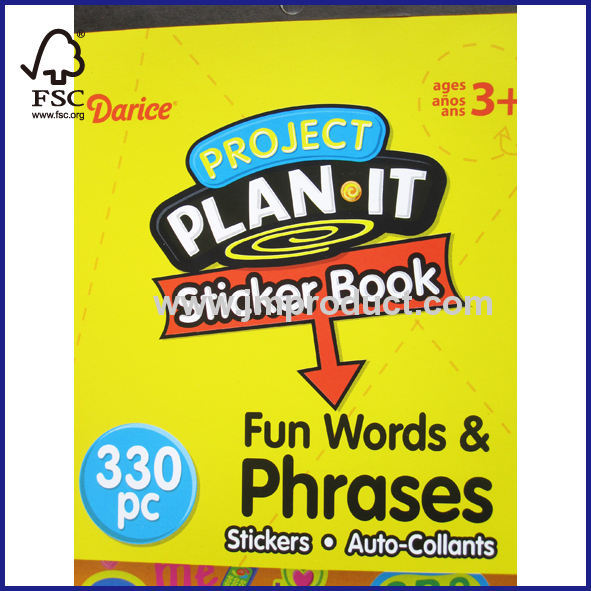 Project Sticker Book Phrases