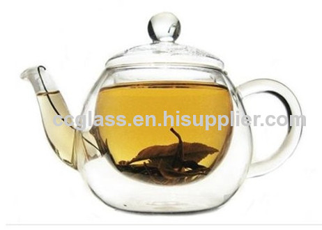 Pyrex Double Wall Borosilicate Glass Teapots Coffee Pots