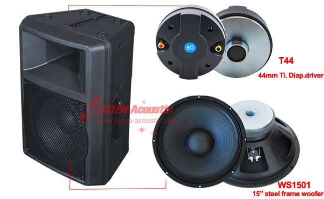 Professional Passive / Active Stage Audio Speaker PH15/PH15A