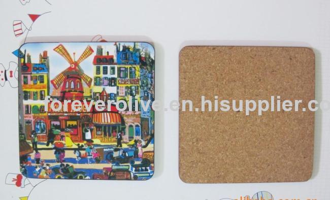 MDF coaster coffee coaster