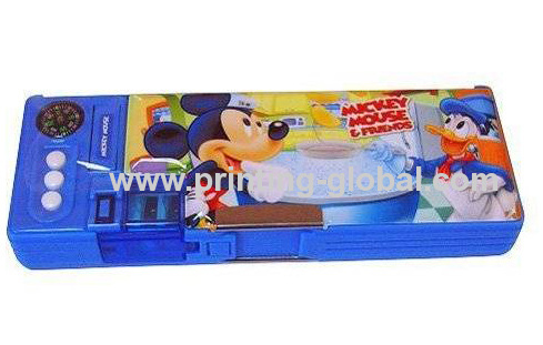 PVC Pencil Case Pencil Box Hot Stamping Transfer Printing Foil