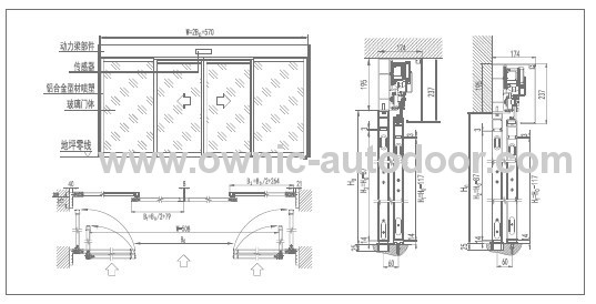 Automatic Emergency Evacuation Door