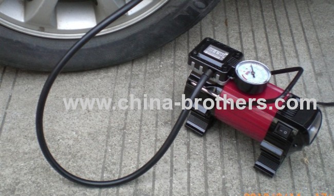 DC 12V Mini Electric Air Compressor Cigarette Pump 