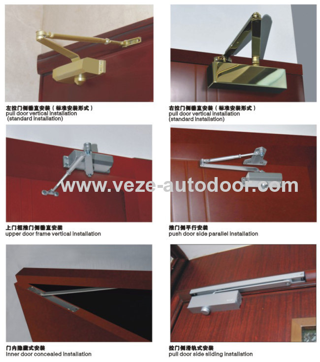 Fireproof automatic hydraulic Door CloserSuperior hydraulic Door Closer