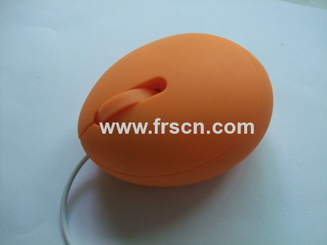 Cute wired egg mouse,small optical mouse,wired computer mouse