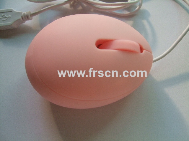 Cute wired egg mouse,small optical mouse,wired computer mouse