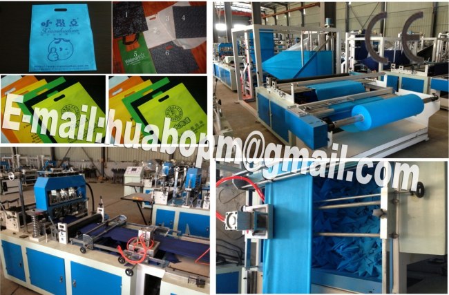 Ultrasonic Non woven bag making machine