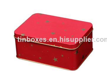 Cookie packaging tin box