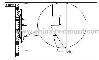 Silver Steel Universal Fixed Plasma TV Bracket Suit for TV Size 22 -47 ( CT-PLB-222 )