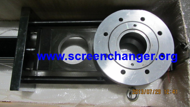 slide plate screen changer