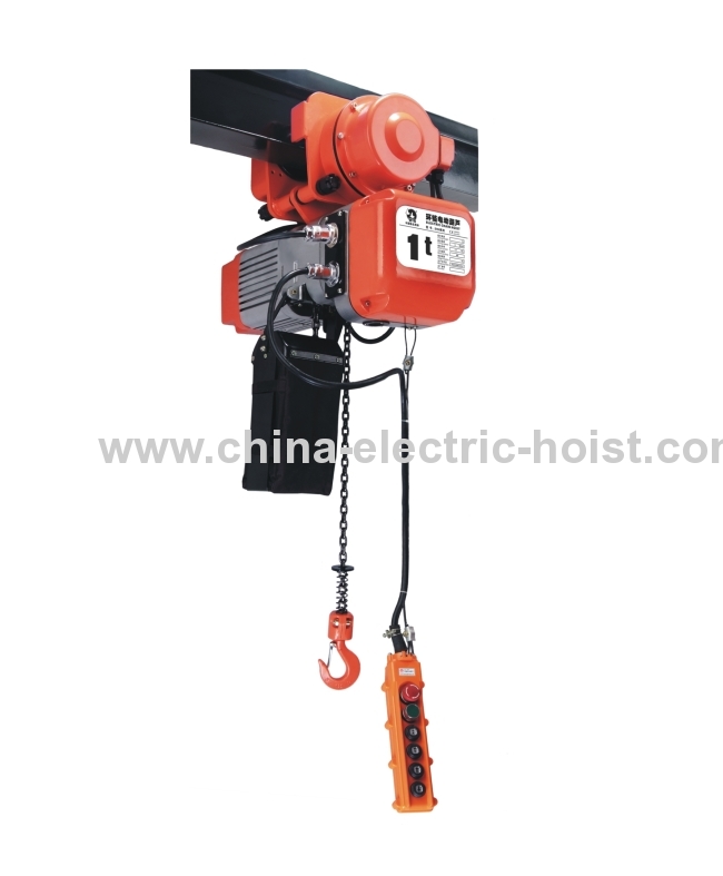SHH-AM ELECTRIC CHAIN HOIST WITH TROLLEY 