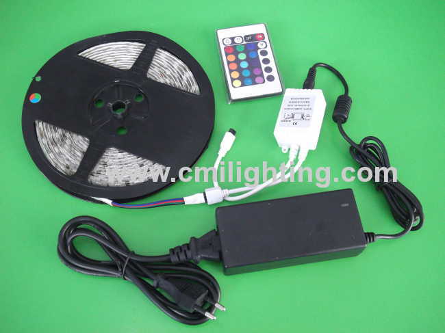 RGB 24 key remote IR Controler for 5050.3528 waterproof led strip light