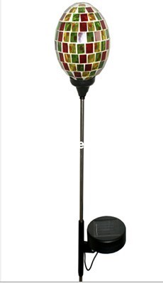 Glass Ball Solar Led Light with Stick