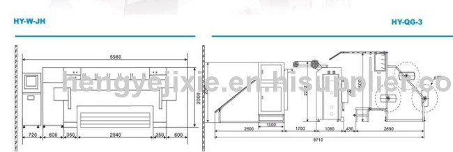 Multi-needle quilting machine for mattress