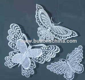 butterfly collar lace