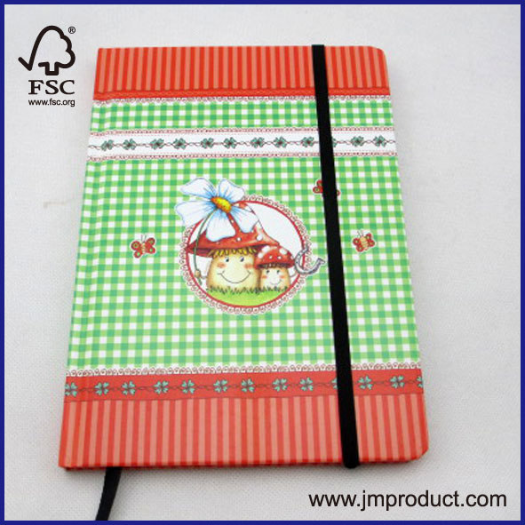 hard cover notebook -making plan