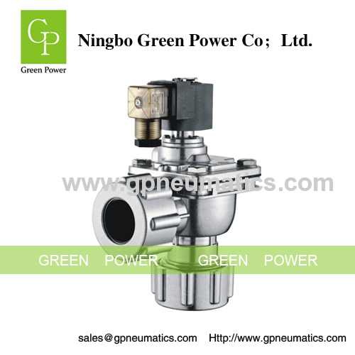 Compression fitting pulse valve