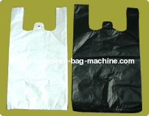 T-shirt bag making machine with punch China