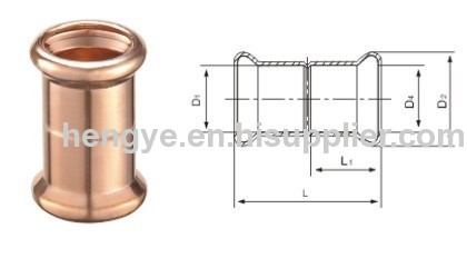 EN1254 copper press fittings