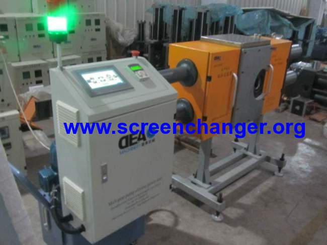 Continuous screen changer-new pulse backflush screen changer