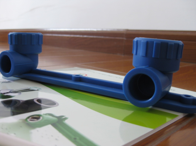 PP-R fittings and pipe Double Female Elbow Group from China