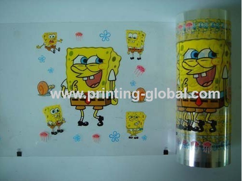 Hot Stamping Paper For Student Drinking BottleVivid Design With Bright Color
