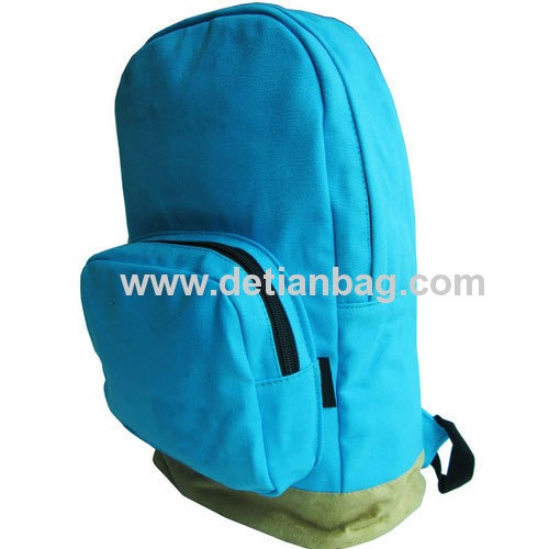 best popular design high quality girls lightweight canvas backpack for travel on