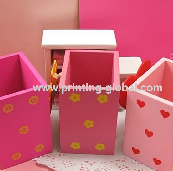 Hot stamping foils for wood/wooden pen holder/pen cabinet