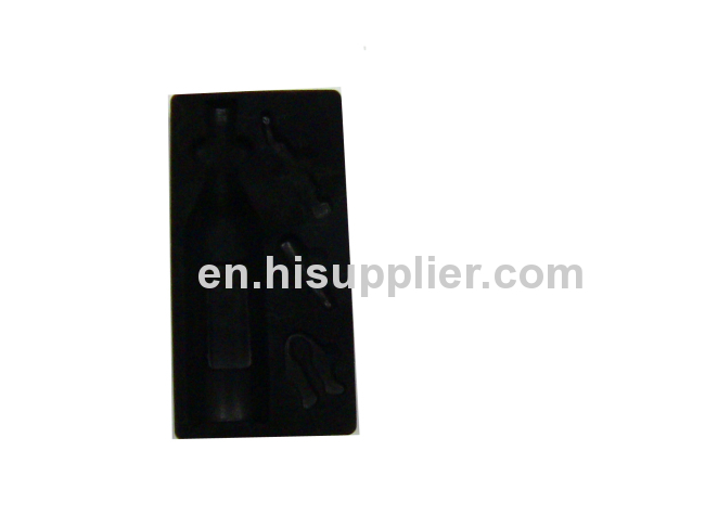 Disposable Professionial White PS Blister No-harm Nontoxic Medical Flocking Plastic Packing Tray