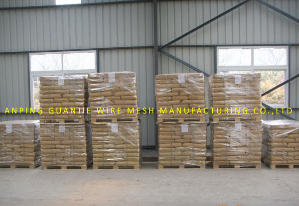 Glued steel fibre factory