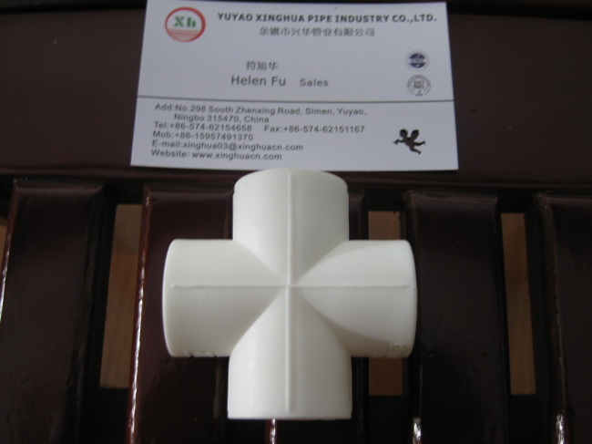 PPR Plumbing material PPR Cross from China