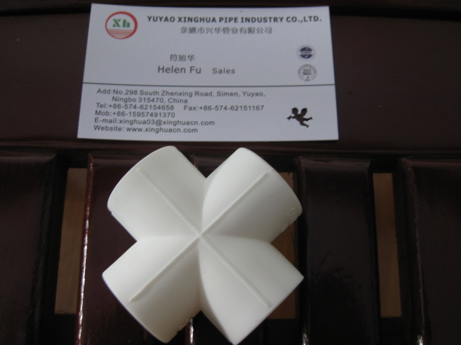 PPR Plumbing material PPR Cross from China