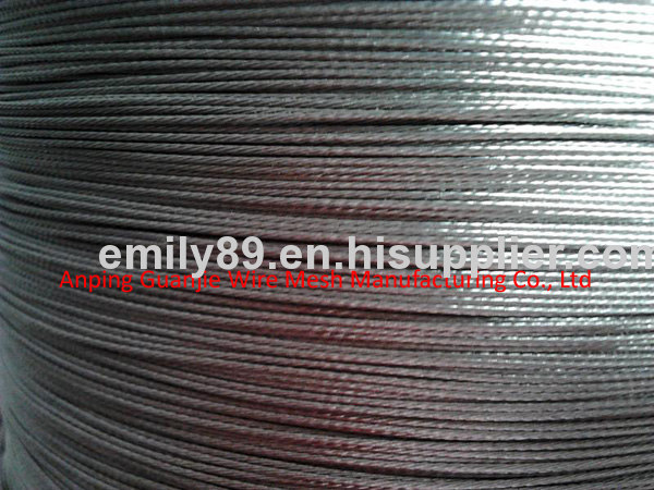 strand wire factory (galvanized or without) 