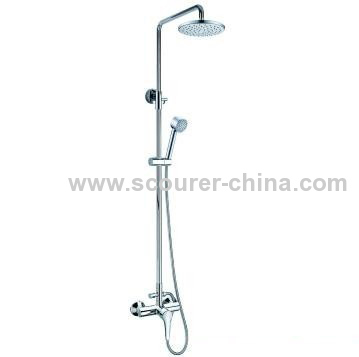 Wall Mounted Exposed Shower Faucet with Shower set