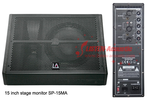 15 Inch Two-way Full-Range Floor Monitor SP-15M