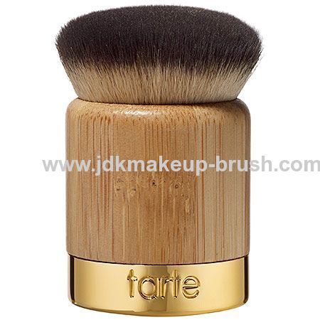 Top quality long handle bamboo kabuki brush,bamboo handle kabuki makeup/cosmetic brush
