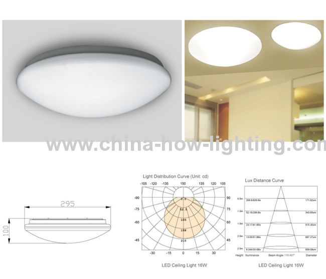 LED Ceiling Down Light 16W Nichia