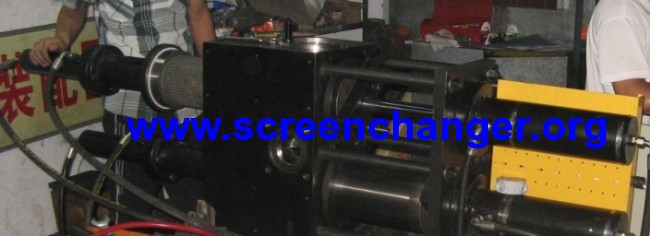 sclf-cleaning continuous hydraulic melt filter-screen changer