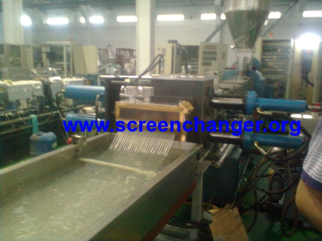 sclf-cleaning continuous hydraulic melt filter-screen changer