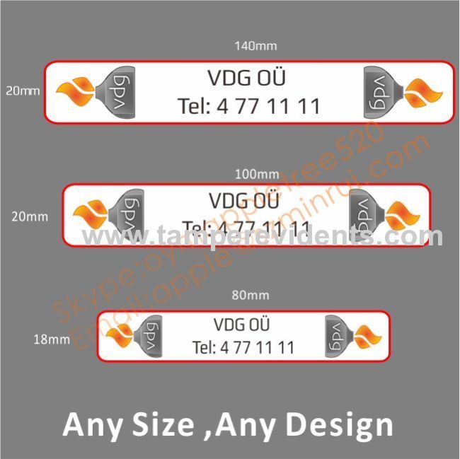 High Security Eggshell Sticker for Gas Can,High Quality Tamper Proof Sticker,Destructive Labels Printing Manufacturer