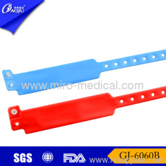 GJ-6060 Custom vinyl disposable wristband