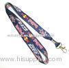 Promotional Gift Card Holder Neck Strap Lanyard With Metal Clip