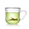 Insulated Borosilicate Glass Tea Cup