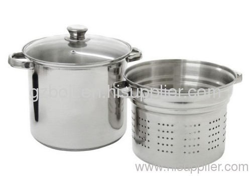 Hot sale polishing stainless steel pasta pot