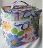 COOLER BAG, 600D, FLOWER PRINTED